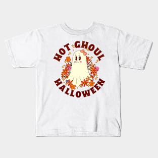 Hot ghoul Halloween Kids T-Shirt